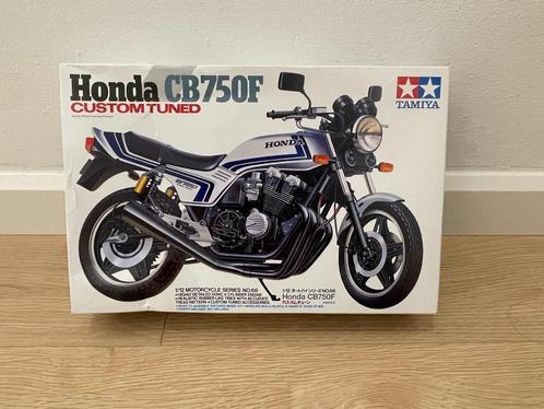 Tamiya Honda CB 750F Custom 1/12 #14066, Hobby en Vrije tijd, Modelbouw | Auto's en Voertuigen, Zo goed als nieuw, Overige typen