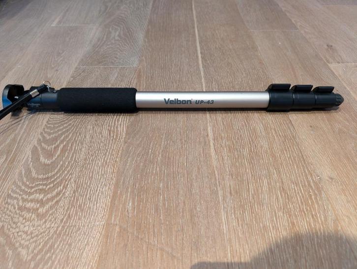 Velbon UP-43 Monopod voor fotografie, Audio, Tv en Foto, Fotografie | Statieven en Balhoofden, Gebruikt, Overige typen, 150 tot 175 cm
