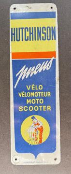 plaque de propreté hutchinson ..garage pneus, Collections, Enlèvement ou Envoi, Utilisé
