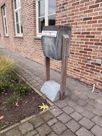 Nette staande brievenbus steen/hout, Tuin en Terras, Brievenbussen, Ophalen, Gebruikt, Beton, Staande brievenbus