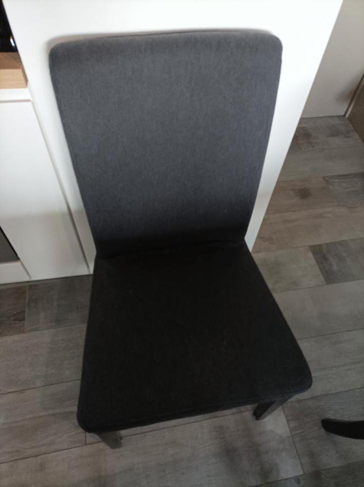 Lot de 4 Chaises à Vendre, Maison & Meubles, Chaises, Comme neuf, Quatre, Noir, Enlèvement