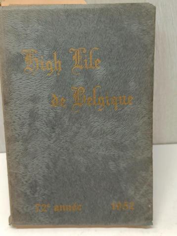 High life de belgique 72 année 1952 beschikbaar voor biedingen