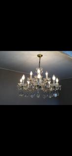 Kristallen kroonluchter, Huis en Inrichting, Ophalen, Zo goed als nieuw