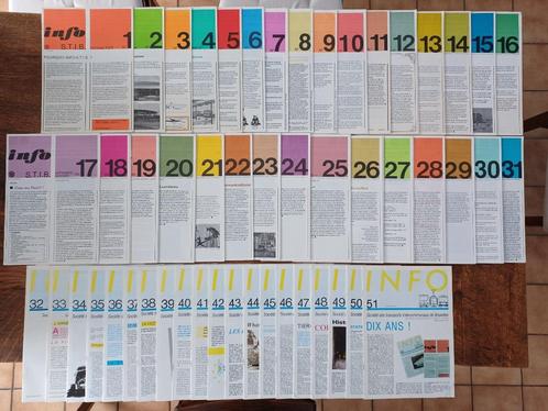 Magazines Info STIB - Info MIVB - 51 numéros, Verzamelen, Spoorwegen en Tram, Gebruikt, Bus of Metro, Boek of Tijdschrift, Ophalen