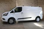Ford Transit Custom L3 131 PK MT6| Airco| CC| CarPlay, Auto's, Bestelwagens en Lichte vracht, Voorwielaandrijving, Stof, 1995 cc