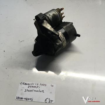 Citroen C1 1.0 5drs 2010 Wagennr 2500071   Startmotor  28100 beschikbaar voor biedingen