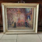 Léon Tombu (1866-1958) –  St-Michielskathedraal Brussel  , Antiek en Kunst, Ophalen