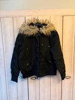 Zwarte winterjas, Ophalen of Verzenden, Zo goed als nieuw, Maat 38/40 (M)