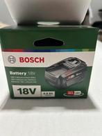 2x Bosch 18V 4.0Ah Accu – Nieuw en Ongebruikt, Doe-het-zelf en Bouw, Gereedschap | Schuurmachines, Ophalen, Nieuw