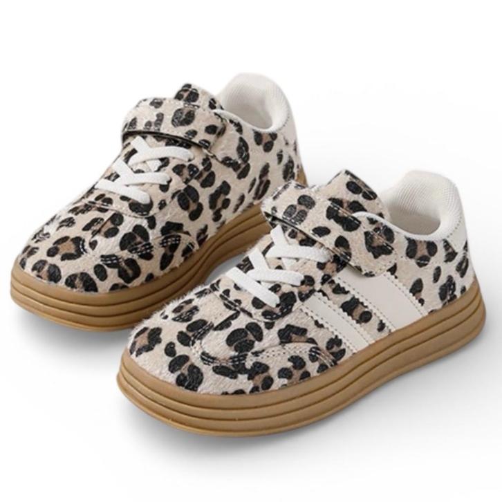 Kinder meisjes sneakers panterprint 24 25 26 27 28 29 30, Kinderen en Baby's, Kinderkleding | Schoenen en Sokken, Nieuw, Schoenen