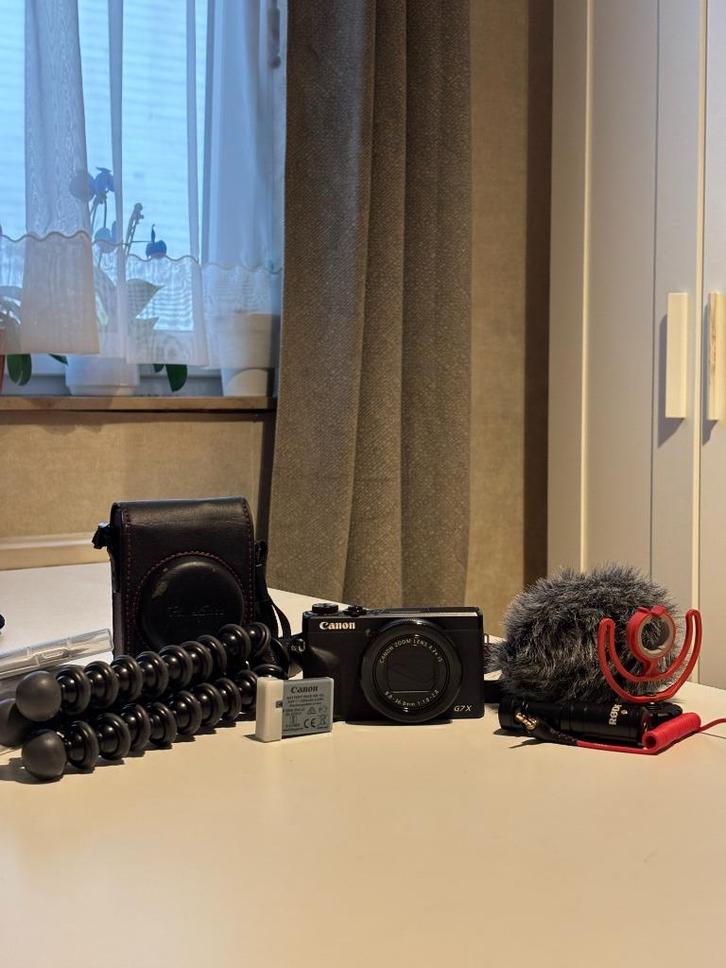 Canon g7x Mark iii, Audio, Tv en Foto, Fotocamera's Digitaal, Zo goed als nieuw, Compact, Canon, 4 t/m 7 keer, Ophalen