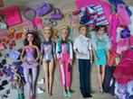 Lot Barbie poupée ken Gymnastique enchantimals et accesoires