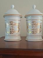2 antieke apotheek potten, Antiek en Kunst, Ophalen
