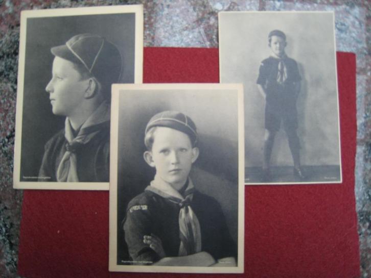 Scouts Prins Boudewijn als scout x 3, Verzamelen, Scouting, Gebruikt, Boek of Tijdschrift, Verzenden