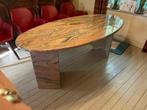 Granieten tafel, Huis en Inrichting, Tafels | Eettafels, Ophalen, Overige materialen, Gebruikt, 100 tot 150 cm