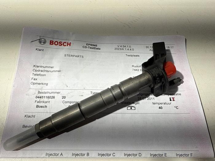 Verstuiver (diesel) van een Mercedes E-Klasse, Auto-onderdelen, Brandstofsystemen, Mercedes-Benz, Gebruikt, 3 maanden garantie