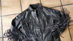 Jas in leatherlook maat XS, Ophalen of Verzenden, Nieuw, Maat 34 (XS) of kleiner, Zwart