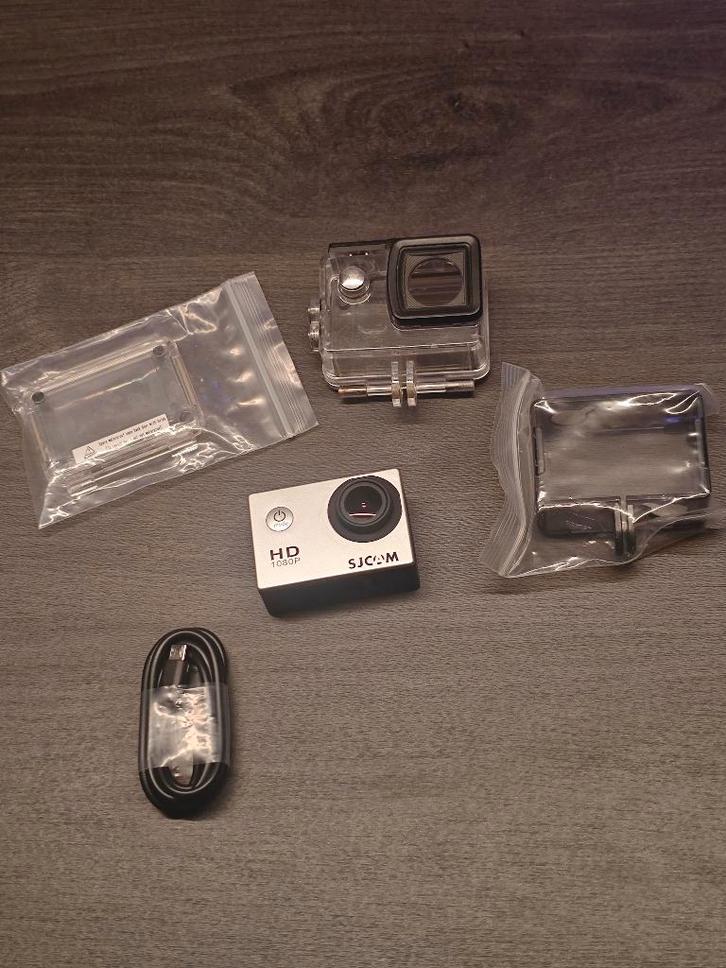 SJCAM SJ4000 HD action cam wit, Audio, Tv en Foto, Actiecamera's, Gebruikt, Overige merken, Ophalen of Verzenden