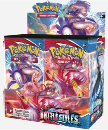 Pokémon Battle Styles Booster Box – Slechts €215,00!, Enlèvement ou Envoi, Neuf, Booster box