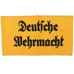 Duitse wo2 armband / geborduurde tekst / origineel, Enlèvement ou Envoi, Autres, Autres types
