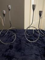 Lot 2 chandeliers Black & Blum chromés – design Loop, Huis en Inrichting, Woonaccessoires | Kandelaars en Kaarsen, Ophalen, Zo goed als nieuw