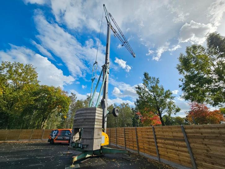Bouwkraan - Cattaneo CM71A, Zakelijke goederen, Machines en Bouw | Kranen en Graafmachines, Ophalen