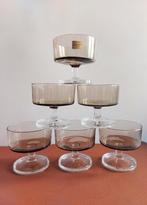 Lot 6 verres, verre fumé, luminarc, Ophalen