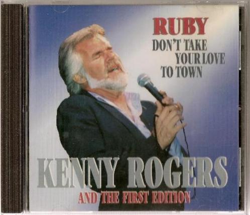 CD - KENNY ROGERS - RUBY NEEM JE LIEFDE NIET MEE NAAR DE STA, Cd's en Dvd's, Cd's | Country en Western, Gebruikt, Verzenden