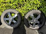 Mat zwarte velgen 16 inch van het merk Dezent, Auto-onderdelen, Banden en Velgen, Velg(en), 16 inch, Winterbanden, Ophalen