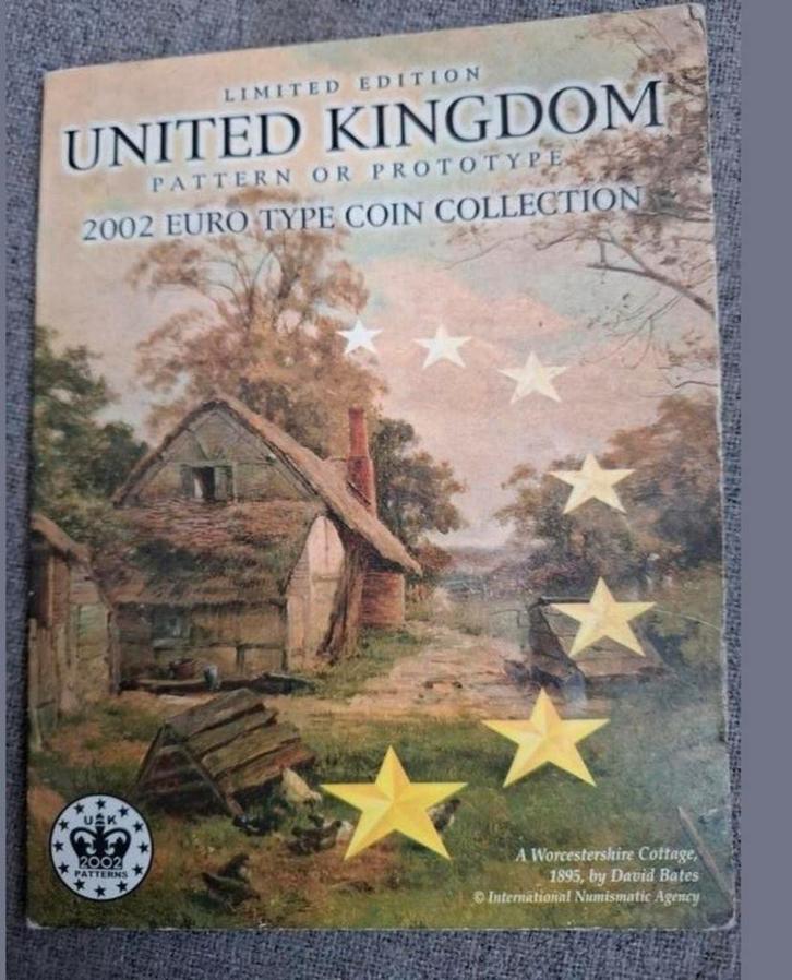 Limited Edition UK Euro Pattern Coin Set 2002 – Compleet, Timbres & Monnaies, Monnaies | Europe | Monnaies euro, Enlèvement ou Envoi