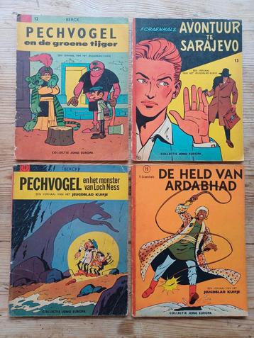 Lot strips Favorieten reeks Kuifje - Collectie Jong Europa  beschikbaar voor biedingen