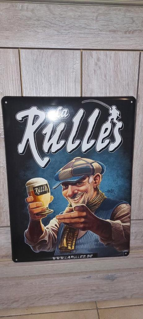 Reclamebord La Rulles bier, Verzamelen, Biermerken, Nieuw, Reclamebord, Plaat of Schild, Overige merken, Ophalen of Verzenden