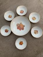 antiek serviesje met fruitafbeelding, in perfecte staat, Antiek en Kunst, Antiek | Woonaccessoires, Ophalen