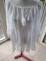Flamboyante blouse MADE in ITALY -XL, Ophalen of Verzenden, Wit, Zo goed als nieuw, Maat 46/48 (XL) of groter