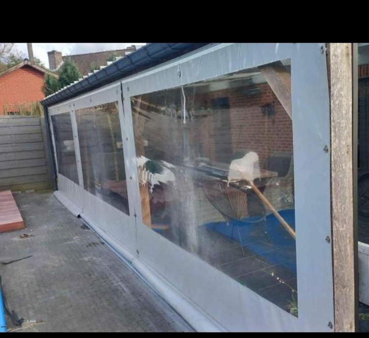 Zeilen afdak, Tuin en Terras, Overkappingen, Zo goed als nieuw, Veranda, Ophalen of Verzenden