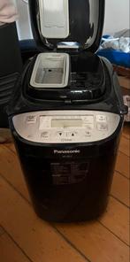 Zwarte Panasonic broodbakmachine in zeer goede staat/koffer!, Elektronische apparatuur, Broodbakmachines, Ophalen, Gebruikt, Met timer