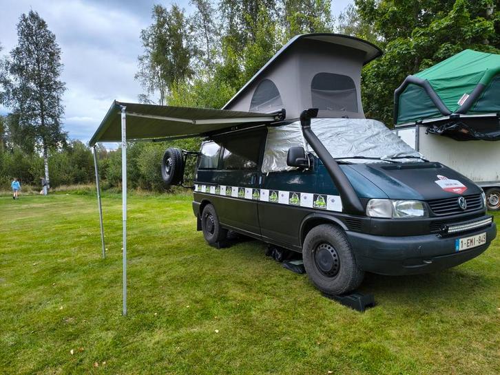 VW T4 WESTFALIA CALIFORNIA SYNCRO, Caravans en Kamperen, Mobilhomes, Particulier, Westfalia, Diesel, Douche, Navigatie, Elektrische ramen