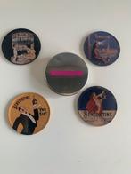 4 metalen onderzetters van BÉNÉDICTINE, Verzamelen, Ophalen of Verzenden, Nieuw