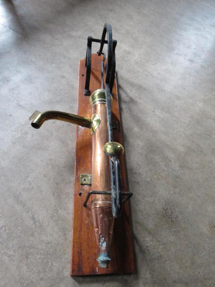 Antieke koperen waterpomp, Antiek en Kunst, Antiek | Brons en Koper, Koper, Ophalen