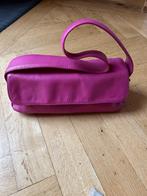 leren tas - claudie strater, Ophalen, Gebruikt, Roze, Schoudertasje