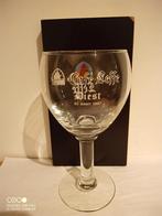 Oud bierglas Café Leffe Diest 20 maart 1997, Verzamelen, Ophalen of Verzenden, Zo goed als nieuw, Glas of Glazen, Leffe