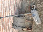 Tirfor 1500kg , 100m kabel. Ophalen te wechelderzande., Ophalen, Gebruikt