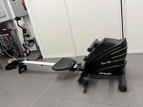 roeitrainer, roeimachine virtufit row 450 magnetische weerst, Sport en Fitness, Fitnessapparatuur, Zo goed als nieuw, Roeitrainer