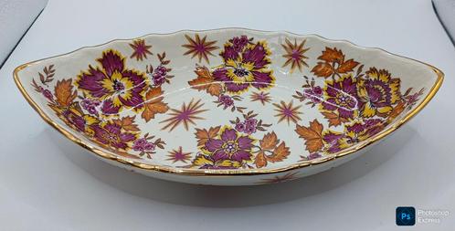 Schaal Boch Frères "Fleurs de Saxe", Antiek en Kunst, Antiek | Schalen, Ophalen of Verzenden