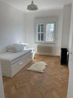 IKEA Brimnes witte slaapbank/slaapbank + 2 matrassen, Huis en Inrichting, Slaapkamer | Slaapbanken, Ophalen, Gebruikt, Wit, Tweepersoons