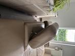 2 x lederen  twee-zit ( waarvan 1 met relax), Ophalen, Gebruikt, 150 tot 200 cm, Rechte bank