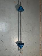 Halter met 5 paar schijven, Sport en Fitness, Fitnessmaterialen, Ophalen, Zo goed als nieuw