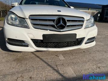 MERCEDES C W204 WIT 149 Voorbumper 2011-2014 beschikbaar voor biedingen