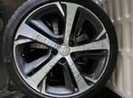 2x 18 inch 225/40/18 Peugeot 308 gt velgen met diamantcoatin, Auto-onderdelen, Banden en Velgen, Velg(en), Gebruikt, Personenwagen