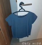 only, Kleding | Dames, T-shirts, Blauw, Ophalen of Verzenden, Zo goed als nieuw, Maat 46/48 (XL) of groter